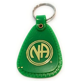 RecoveryChip 5 Pack - 60 Day NA Keytag Green Color 2 Month 60 Days Clean Time Keychain