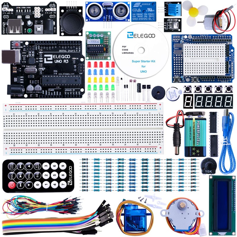 ELEGOO ELEGOO UNO Project Super Starter Kit with Tutorial and