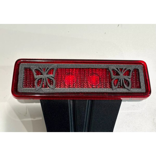 Wavy Butterfly in 3D - Black for Jeep JK/JKU 3rd