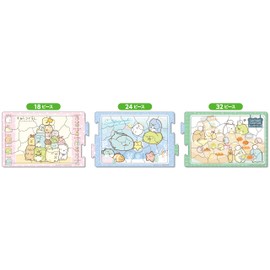 【アポロのステップパノラマパズル】すみっコぐらし まなび脳 18/24/32ピース 子供向けパズル