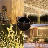 50Pcs Metal Christmas Lights Gutter Hooks Stainless Steel Christmas Lights