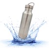 Sprengers Stainless Steel Water Bottle with Handle - Leak-proof &