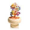 7 Chakra Tree of Life with Ceramic Pot & Himalayan