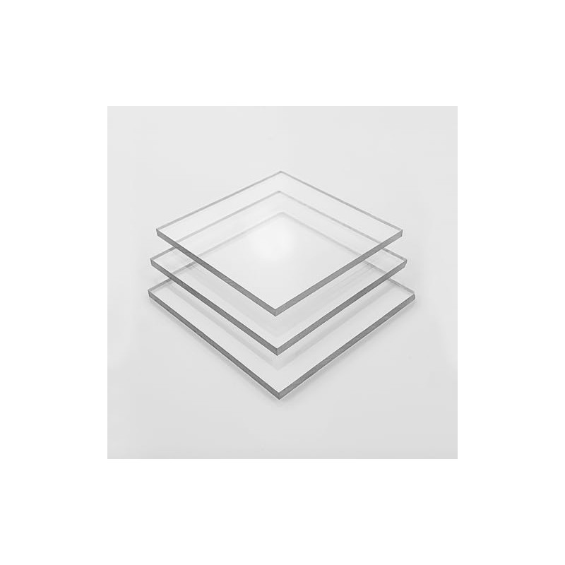 Generic Clear A4 Size Acrylic Sheet, 297x210mm, 3mm Thickness