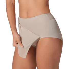 Leonisa Postpartum Tummy Control Belly Band Underwear Postpartum Panties Beige