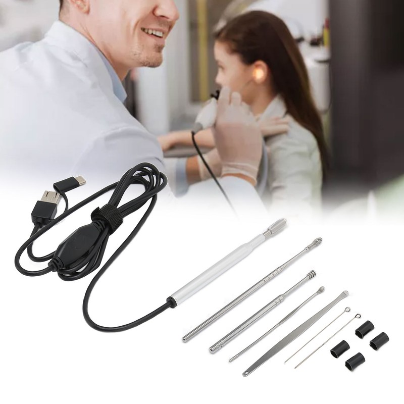 3 in 1 Smart Visual Endoscope Safe Adjustable 3.9mm Ear