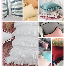 5 Metres 2.5 cm Tassel Fringe Tape Cut Fringe Decorative Ribbon Decorative Border Dance Fringe Sewing Accessories for Clothes,Costumes,DIY Sewing,Curtains,Tablecloths,Table Runners,Decoration,Old Pink