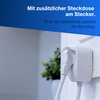 REV REV Steckdosenleiste PowerSplit - Mehrfachsteckdose 4-Fach (3+1) mit Schalter,