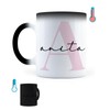 LISE GRAPHIX | Taza Mágica con Nombre Personalizado | Taza