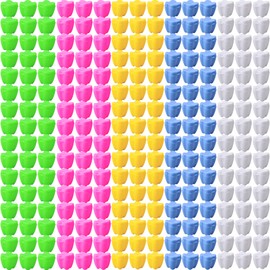 240 Pack Mutlicolor Tooth Savers Holders Kids Lost Tooth Holders Mini Tooth Chest Savers for Boys Girls Keepsake Dentist Office Giveaways Party Supplies Goodie Bag Filler
