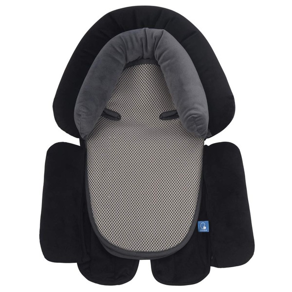 COOLBEBE Upgraded 3-in-1 Babybody Support for Newborn Infant Toddler - Extra Soft Car Seat Insert Cushion Pad, Perfect for Carseats, Strollers, Swings