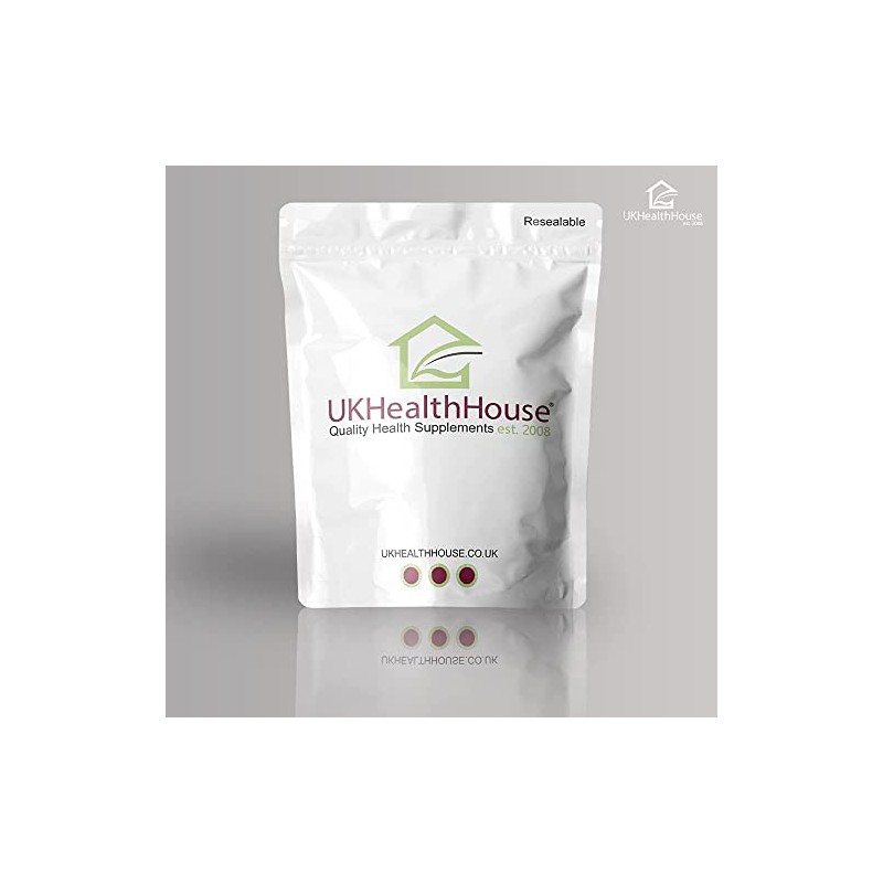 UKHealthHouse Vitamin B6 50mg x 1000 Tablets High Strength Supplement