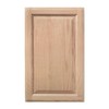 ONESTOCK 16.25W x 29H Unfinished Oak Kitchen Cabinet Door Replacement,