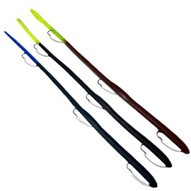 Delong Lures Weedless Pre-Rigged Fishing Lures Bass Set, Pike, and Anything in Between - MADE in USA - Extra Durable Soft Plastic Swimbaits for Bass Fishing Lures - 3 PCS Bass Baits and Lures Pack