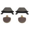 4PCs Motorcycle Front And Rear Brake Pads Brake Accessory Replacement