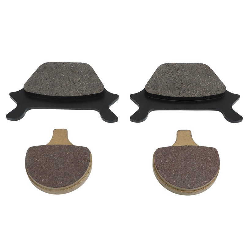 4PCs Motorcycle Front And Rear Brake Pads Brake Accessory Replacement