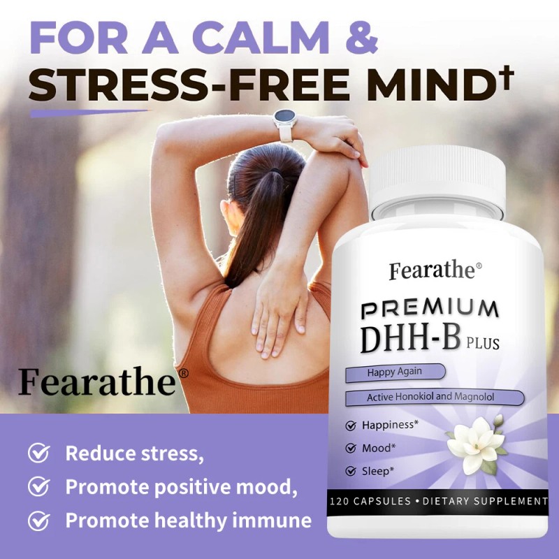 Fearathe DHH-B120 capsules - Reduce stress and promote a healthy