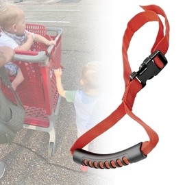 Baby Stroller Safety Wrist Strap - Anti-Lost Adjustable Wrist Leash for Pushchairs, Wagons, Shopping Carts, and Travel