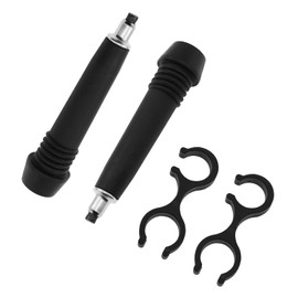 yyangz 4pcs Hiking Poles Replacement Tip Protectors for Walking Poles Carabiner Accessories Universal Ski Poles Accessories Tungsten Wear Tips