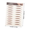 Gatuida 8 Sheets Realistic Eyebrow Stickers for Women Natural Looking
