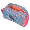 Enso Little Dreams Children's Toiletry Bag and Pencil Case, pink,