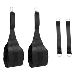 FLYTENG Hanging Ab Straps, for Abdominal Muscle Building, Rip Resistant and Padded Arm Support for Ab Workout, Ab Sling Straps for Knee and Leg Raises