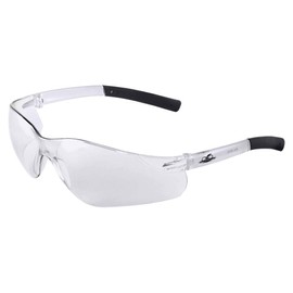 Bullhead Safety Eyewear BH511 Pavon, Crystal Clear Temples, Clear Lens, Clear TPR Temple Tips (1 Pair)
