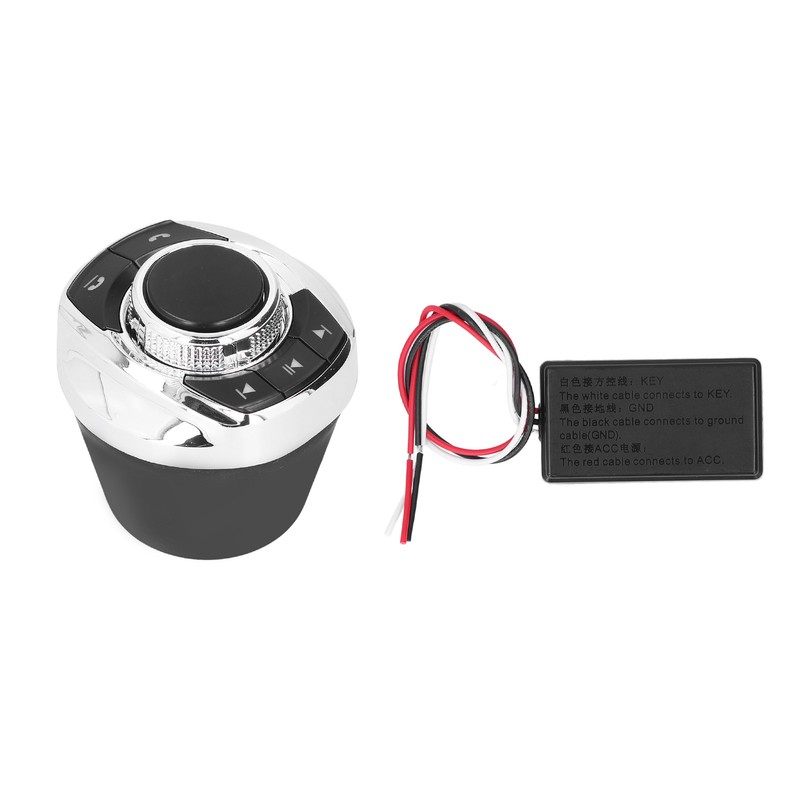 Universal Wireless Steering Wheel Control Button Cup Shape with Backlight