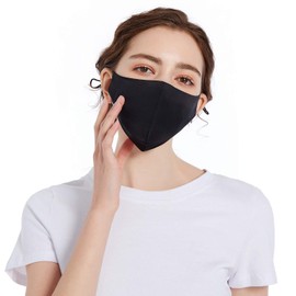 ROSEWARD 100% Mulberry Silk Face Mask for Women Men Reusable Adjustable with Filter Pocket