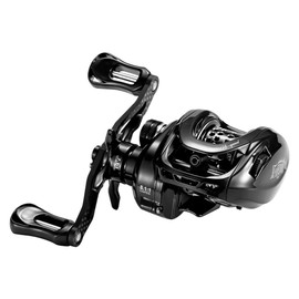 DOVIELLO BMC100 Saltwater Freshwater Spinning Reel, Carbon Fiber Drag, 12Lbs Max Drag, 7+1 Stainless BB, Smooth Powerful Fishing Gear for Most Fish - Right Hand