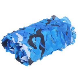 MOCNT Camouflage Net Blue Ocean Camouflage Net Camouflage Net Hunting Camo Camouflage Army Camouflage Net Camping Sun Protection Privacy Screen Decoration Garden Hide Car Cover 3 m x 6 m