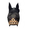 Showman Cream, Yellow & Blue Aztec Print Fly Mask w/Ears