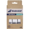 Babolat Overgrip Pro Tour 2.0 X12, white, One Size