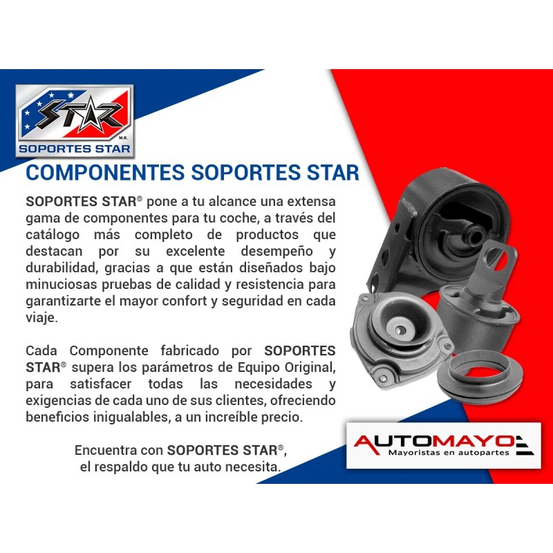 1-repuesto Soporte Motor Toyota Highlander 6 Cil 3.5l 09