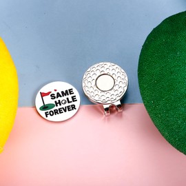FrereFeter Stocking Stuffers for Boyfriend - I Love You Gag Couple Gifts for Golfers Husband, Golf Ball Marker Hat Clip Funny Golf Accessories for Men Women, BRR Basket Stuffers for Men Husband Him