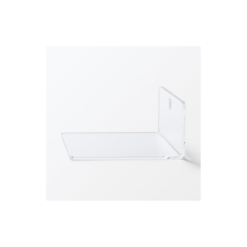 MUJI NEK46A3A Acrylic Wall Display L-Shaped, Approx. Width 3.9 x