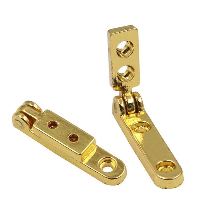 20PCS Jewelry Hinge, 30mm*6mm 90 Degree Side Rail Wooden Box
