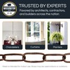 RCH Hardware CH-S58-40-AC Steel Chandelier Chain 7 Gauge, Antique Copper