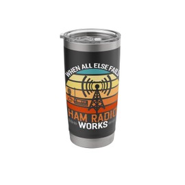 Reliable Ham Radio Emergency Communication Stainless Steel Insulated Tumbler