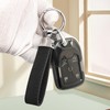 wnilian Keychain keyshell Compatible with gmc Key fob Cover Case