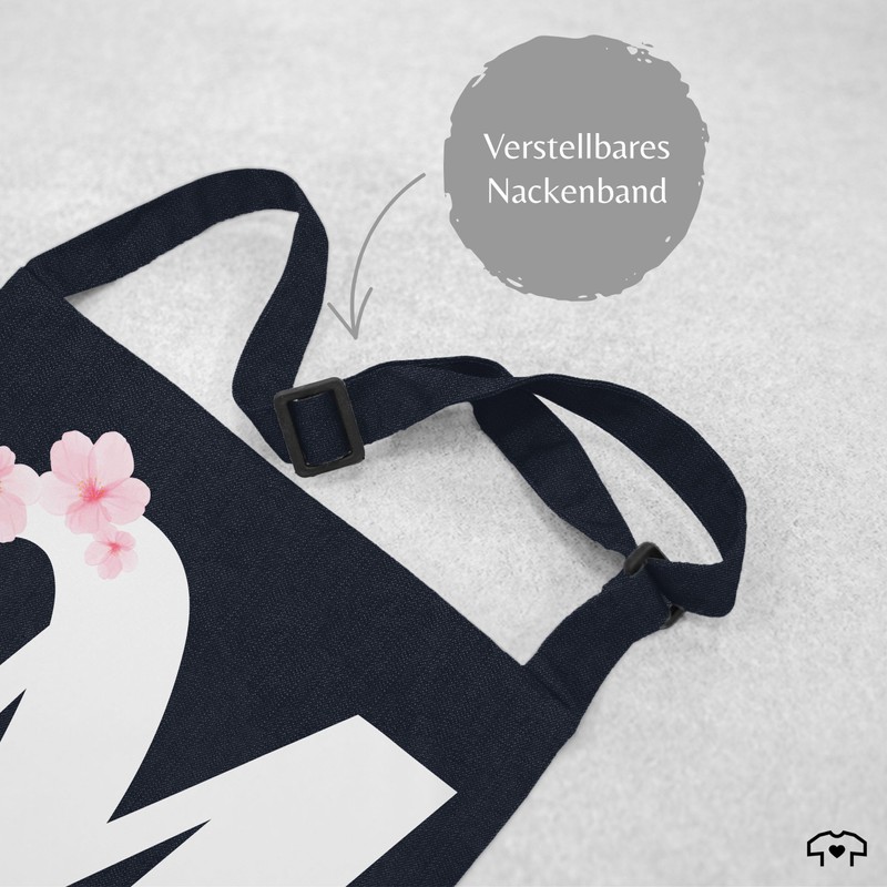 Shirtracer - Apron - Gift Initials - Letter M with