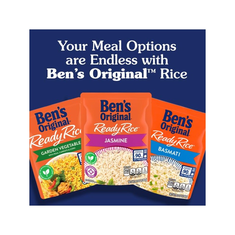 BEN'S ORIGINAL READY RICE™ Lemon and Herb Flavored Rice, Easy