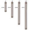 Westbrass D12112-01 12" x 1/2" IPS Brass Pipe Nipple, Polished