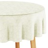 Filumi Tablecloth 140 x 220 cm Oval Cream Washable for