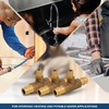 Midline Valve S1228 Monoflow Tee Pipe Fitting for Hydronic Heating