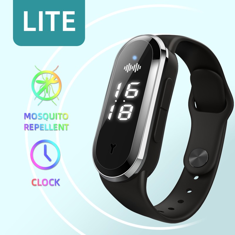 Ultrasonic Mosquito Repellent Bands Non-Toxic Deet Free Bug Insect Repellent