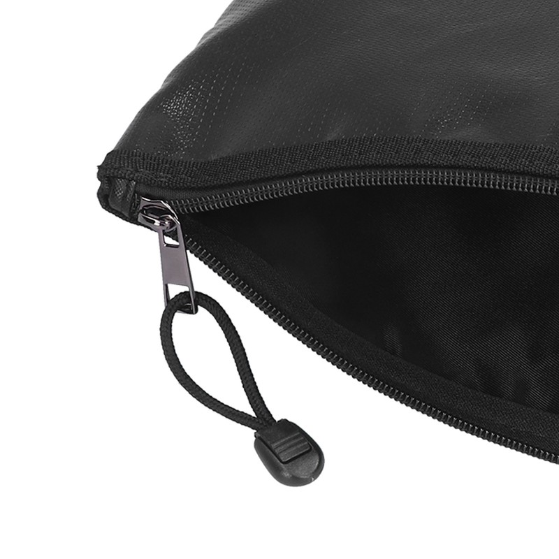 Multifunctional File Bag Fireproof Money Bag Waterproof Safe Storage Pouch