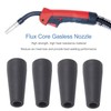 4PCS Flux Core Gasless Nozzle KP1939‑1 Flame Retardant PTFE Electric