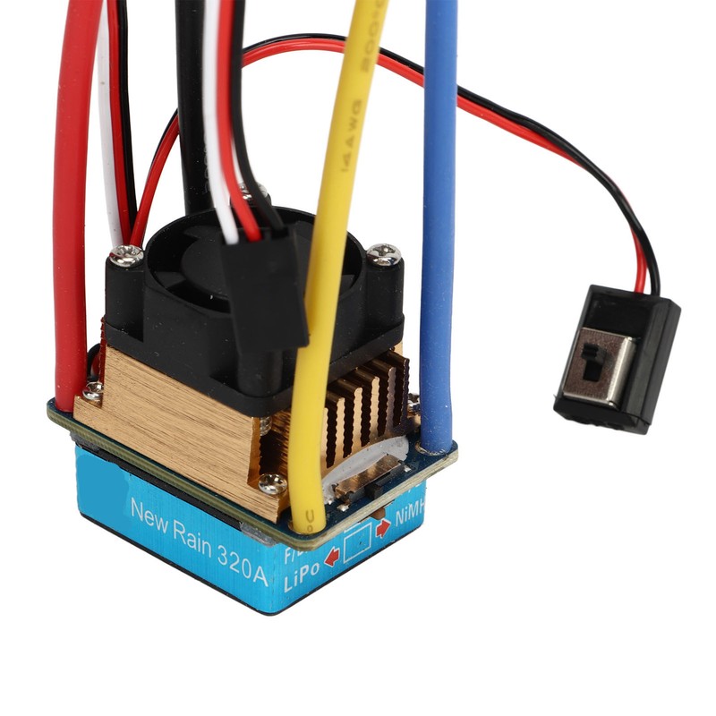 320A Dual Way Bidirectional Brushed ESC with Fan 3A 5V