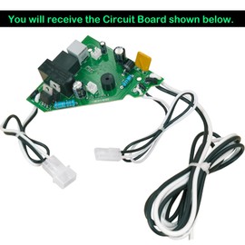 Replacement Printed Circuit Board for Maxxfan MaxxAir Deluxe RV Roof Vents, Compatible with Models 8751K, 8951K, 4751KS, 4761KS, 4951KS